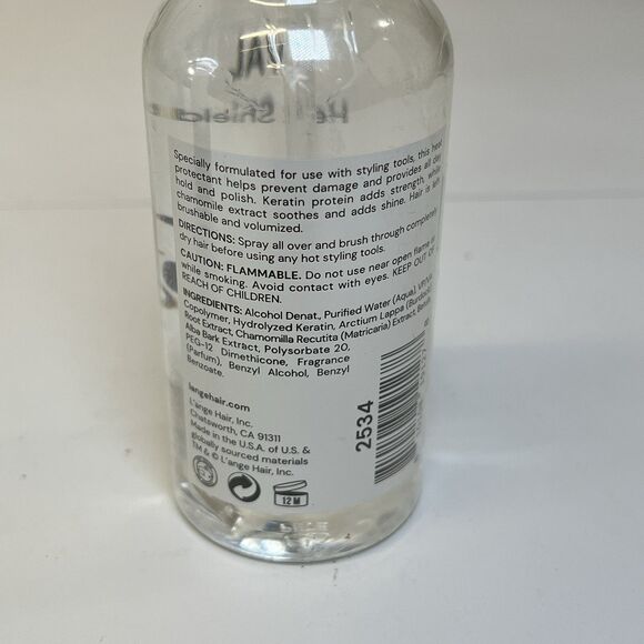 L'ANGE TRIO HAIR CARE PRODUCTS .TEXTURE SPRAY,HEAT SHIELD, GLAZE HAIR LOTION 4OZ - Picture 9 of 15